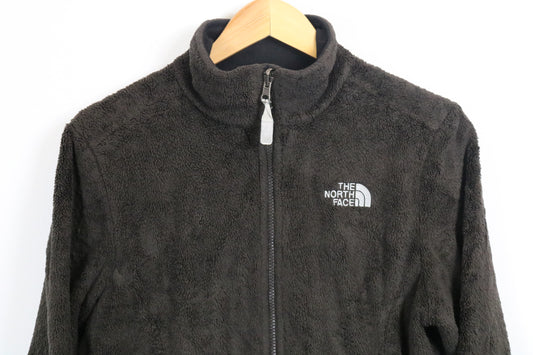 North-Face Fleece Jacket | Vintage Outdoor Zip-Up Sherpa | Classic Mountain Gear
