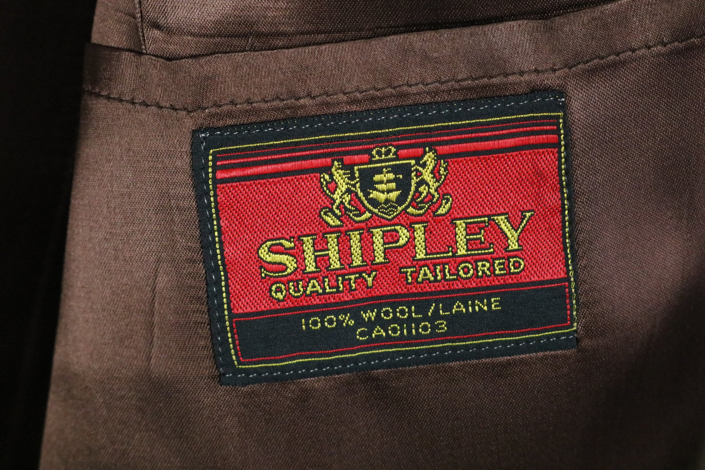 Shipley Wool Overcoat | Vintage Tailored Grey Button-Front Coat | Warm Layering Outerwear