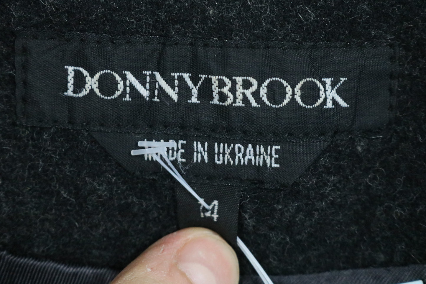 Donnybrook Coat | Vintage Faux-Fur Collar Double-Breasted Long Coat | Winter Outerwear