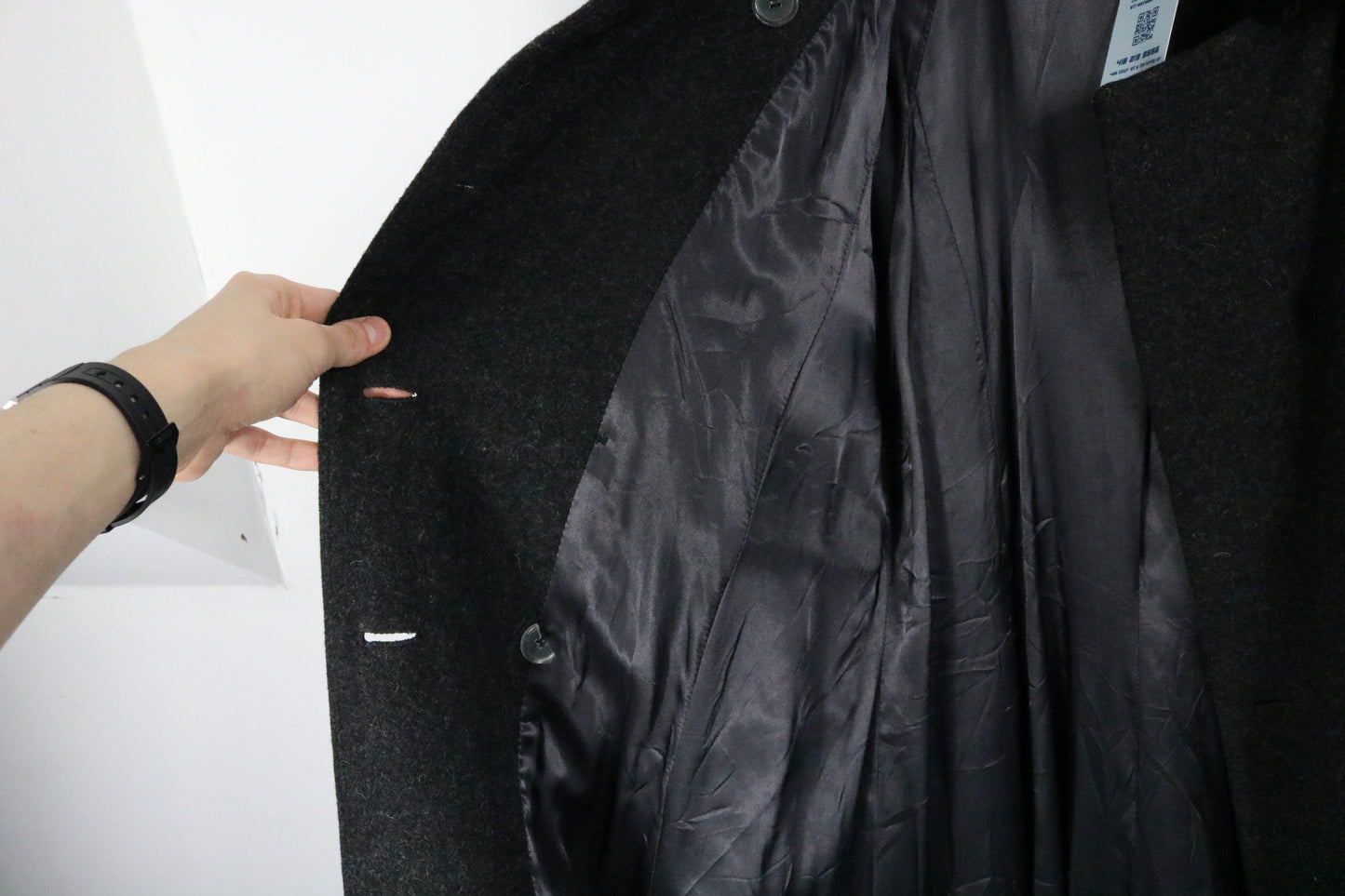 Donnybrook Coat | Vintage Faux-Fur Collar Double-Breasted Long Coat | Winter Outerwear