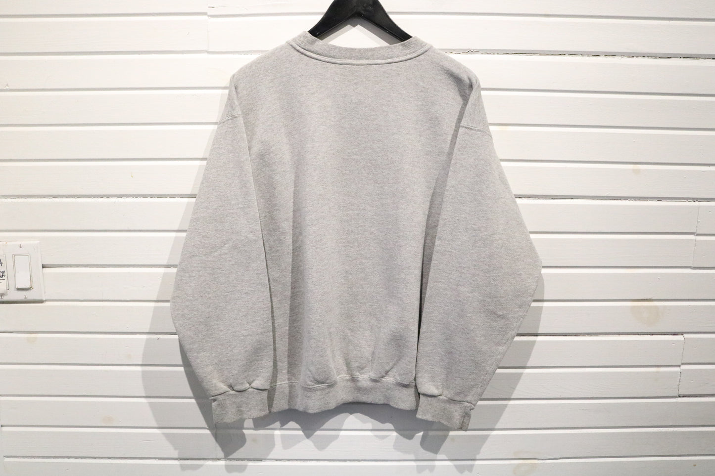 Nike Sweatshirt | Vintage Grey Mini Swoosh Crewneck | Essential Pullover
