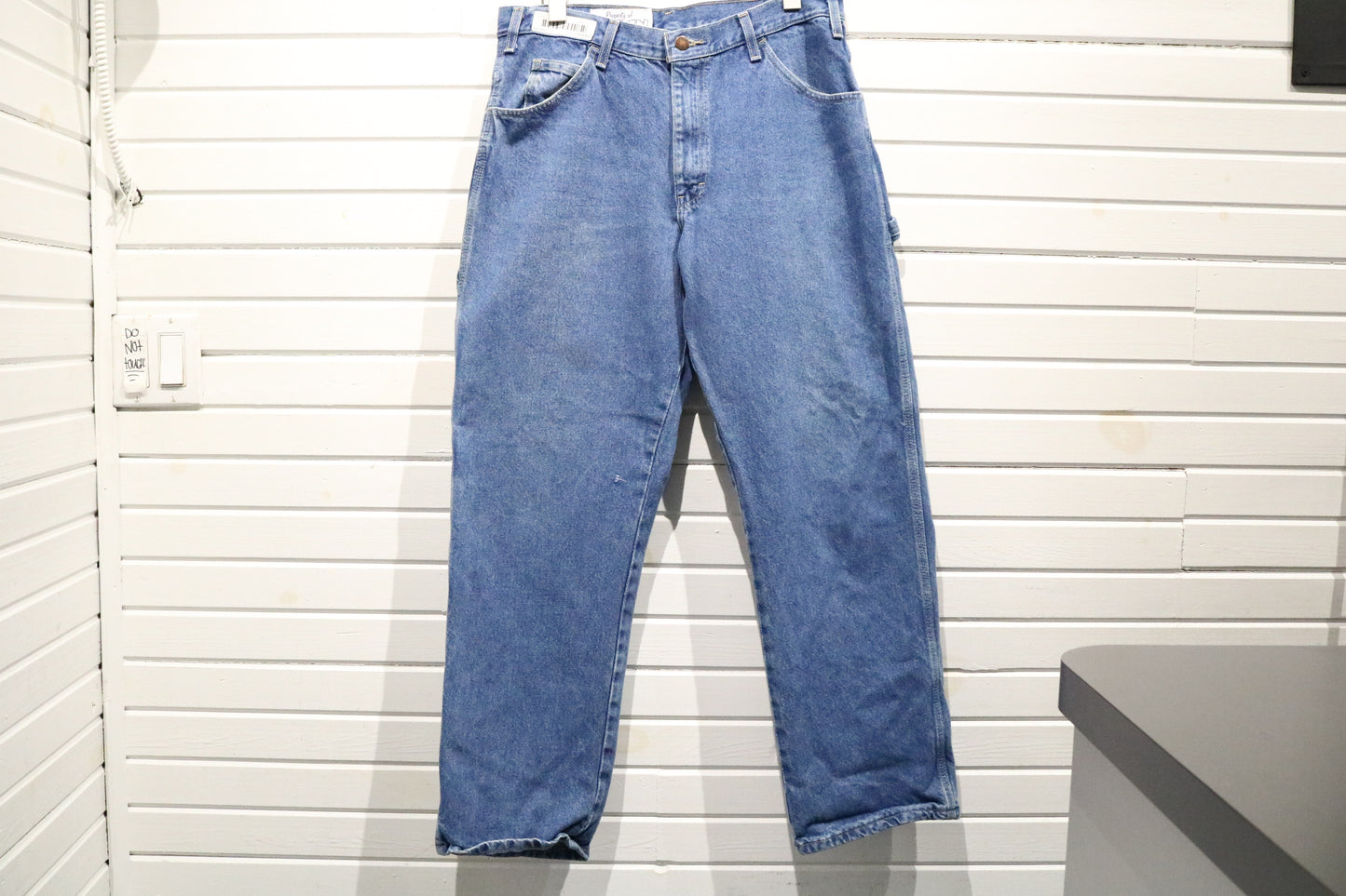Dickies Jeans | Vintage Utility Carpenter Denim Pants | Hammer Loop Workwear Style | Blue Denim