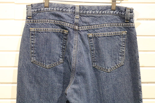 Hathaway Jeans | Vintage Made-in-Canada Classic Blue Denim Pants | Raw Hem Leg Openings | Everyday Wear