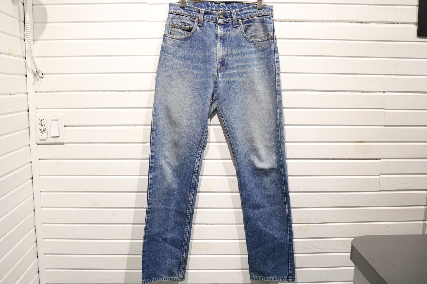 Levi's Jeans | Vintage Faded-Wash Straight-Leg Denim Jeans | Everyday Blue Denim