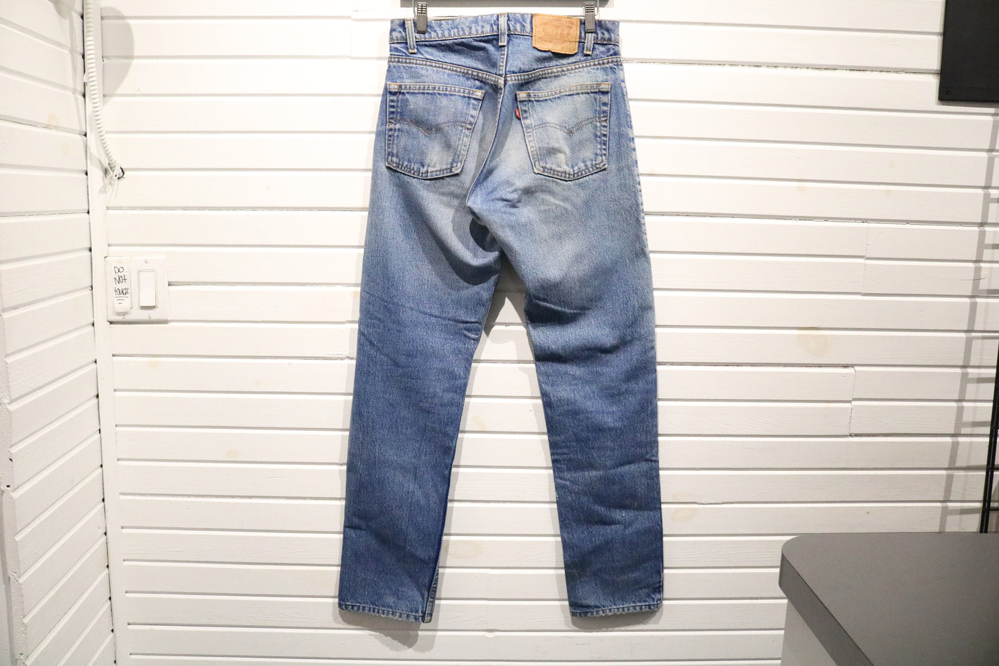 Levi's Jeans | Vintage Faded-Wash Straight-Leg Denim Jeans | Everyday Blue Denim