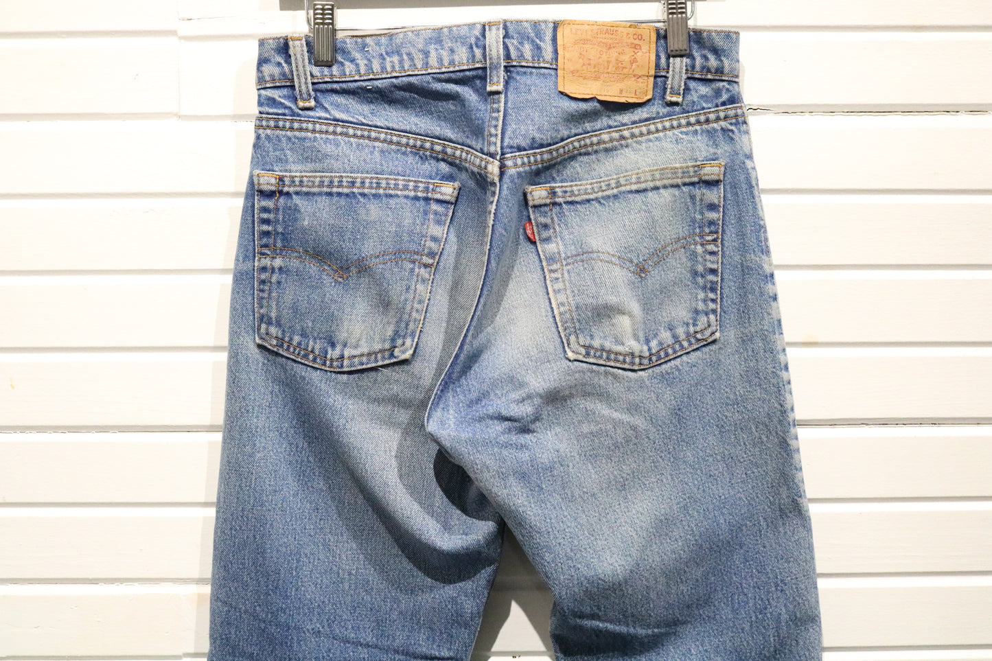 Levi's Jeans | Vintage Faded-Wash Straight-Leg Denim Jeans | Everyday Blue Denim