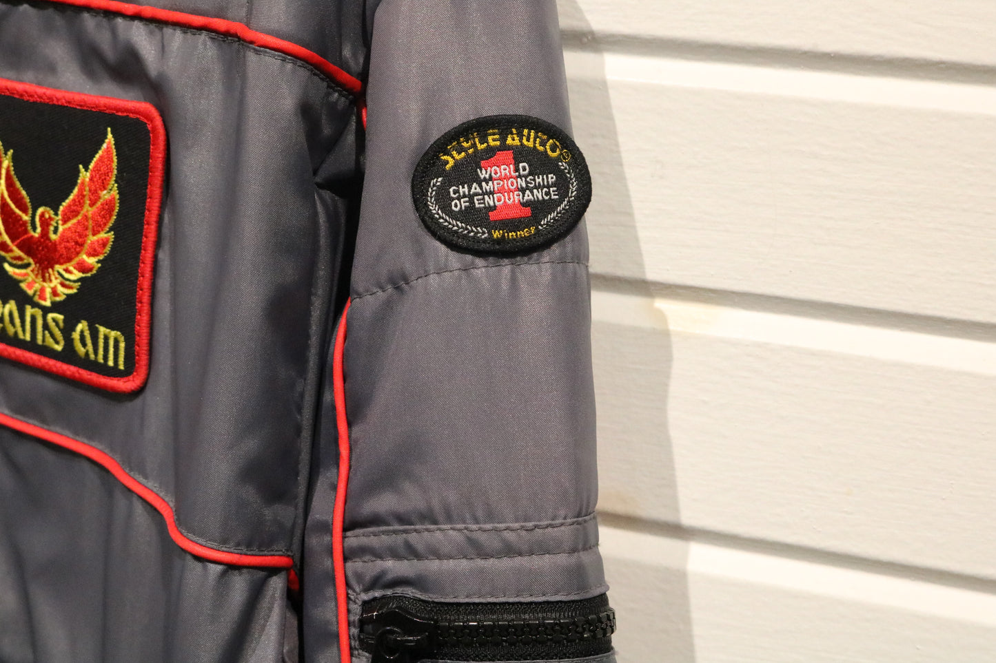 Style-Auto Jacket | Vintage Trans-Am Patch Zip-Up Jacket | Racing Inspired Outerwear