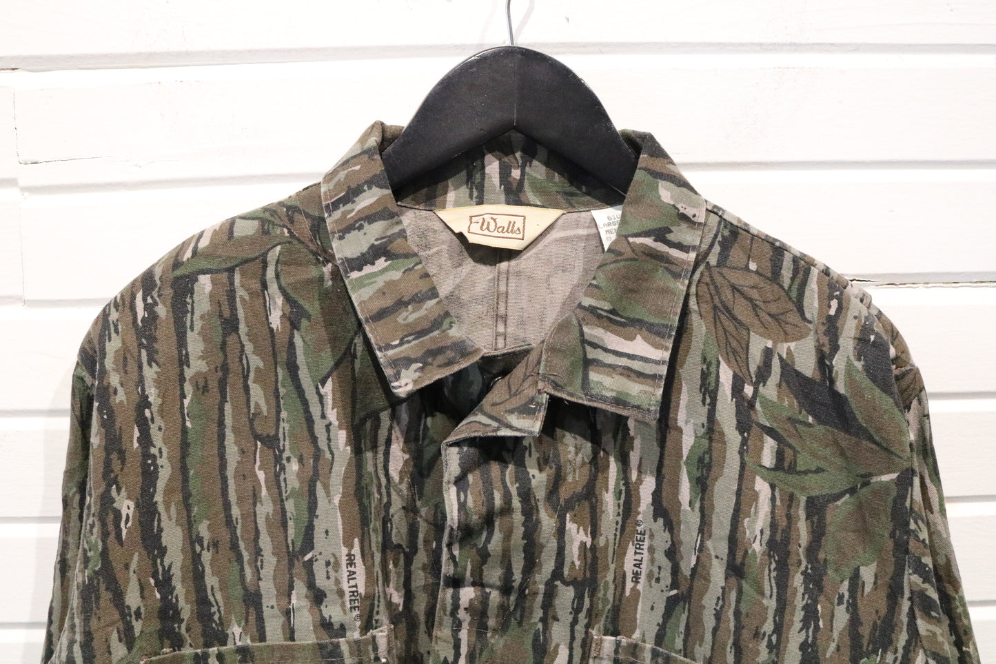 Walls Jacket | Vintage 1990s Realtree Camo Workwear Jacket | Outdoor Hunting Layer