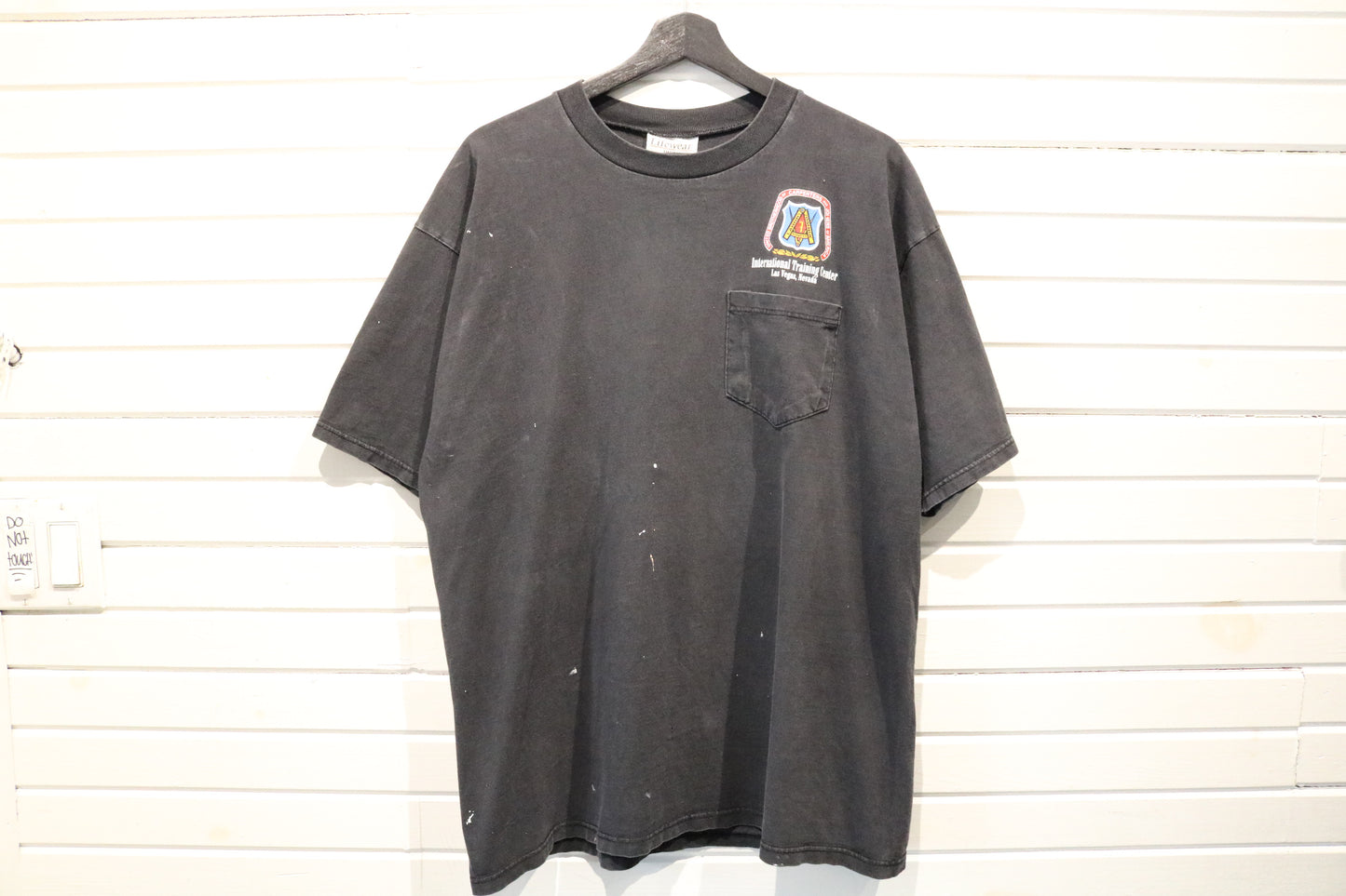 Lifewear T-Shirt | Vintage union pocket graphic tee | Workwear training center