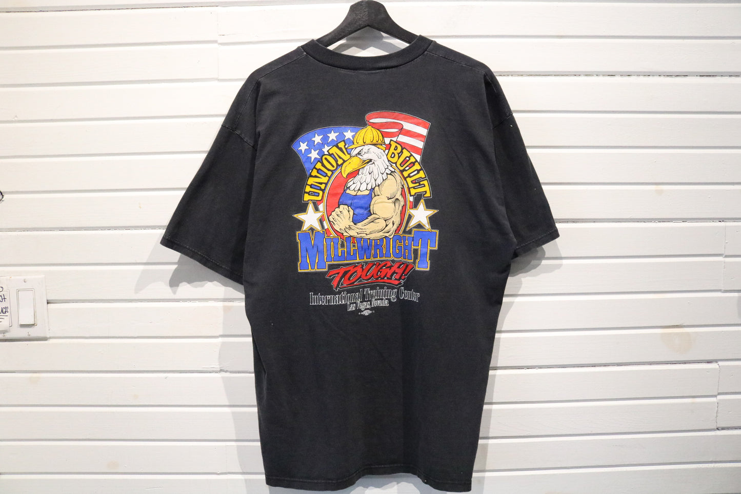 Lifewear T-Shirt | Vintage union pocket graphic tee | Workwear training center