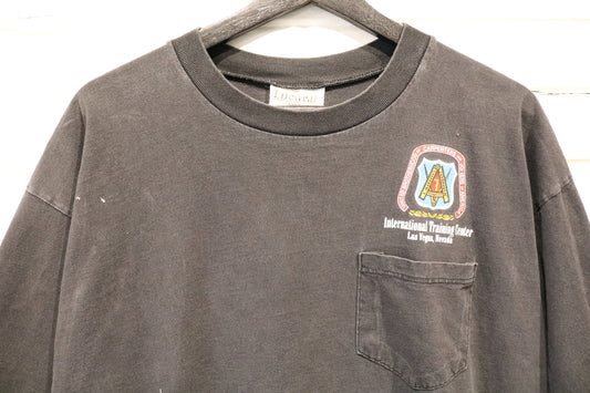 Lifewear T-Shirt | Vintage union pocket graphic tee | Workwear training center