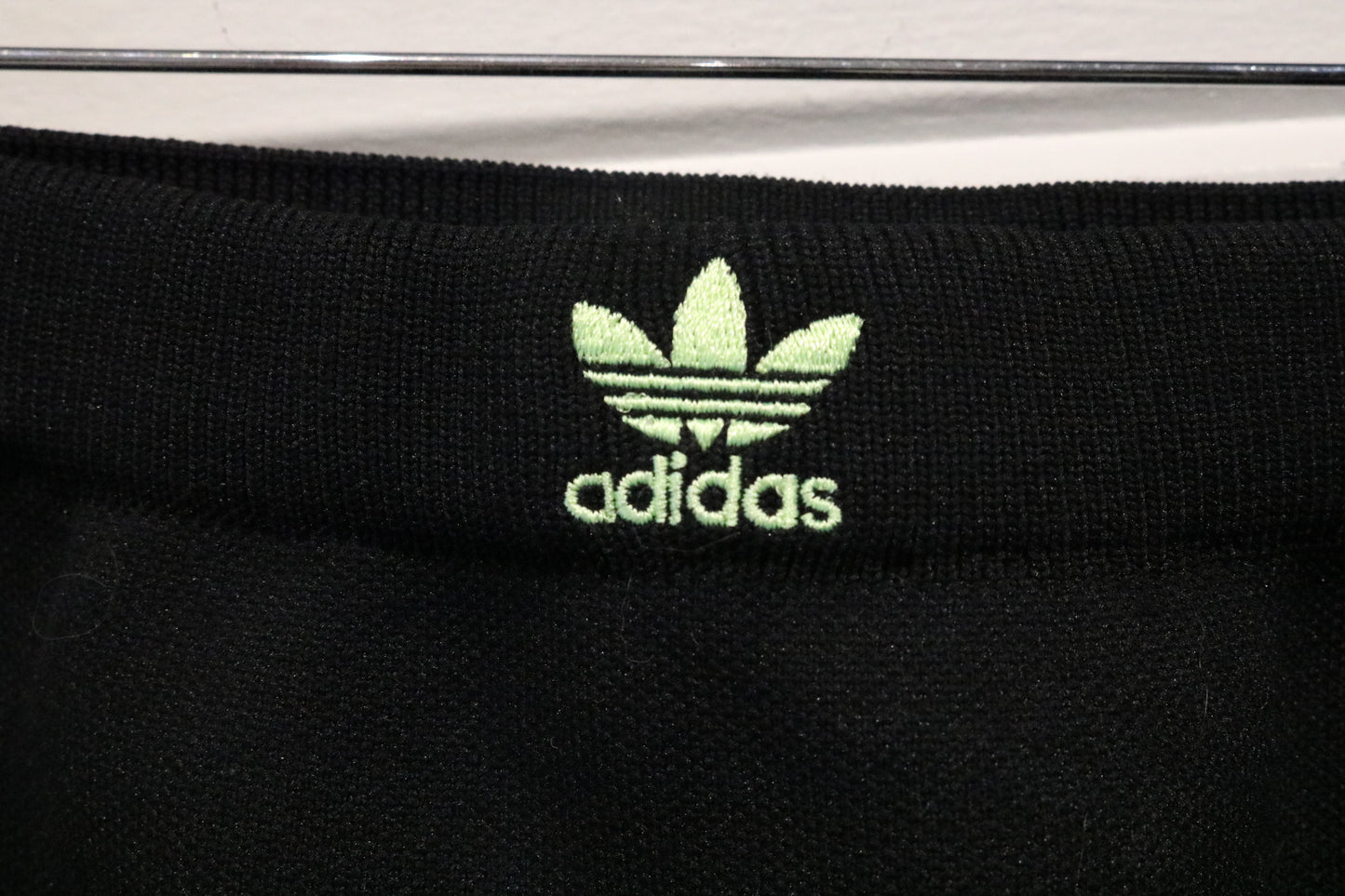 Adidas Skirt | Vintage Trefoil Logo Knit Skirt | Sporty Mini Skirt