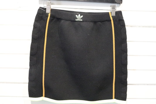 Adidas Skirt | Vintage Trefoil Logo Knit Skirt | Sporty Mini Skirt