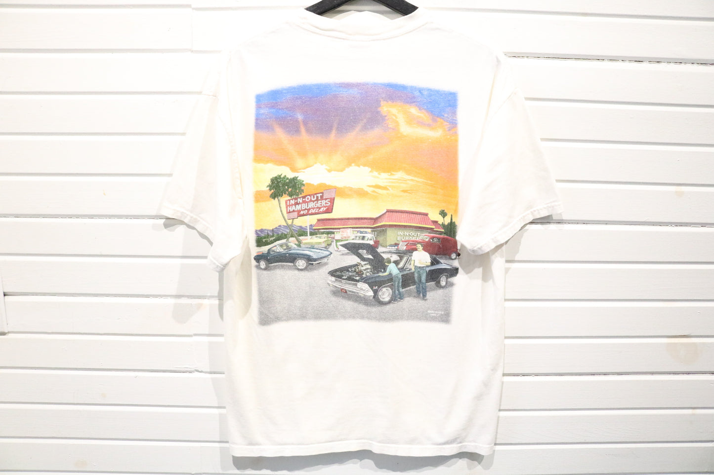 In-N-Out-Burger T-Shirt | Vintage California graphic T-Shirt | Back print restaurant tee