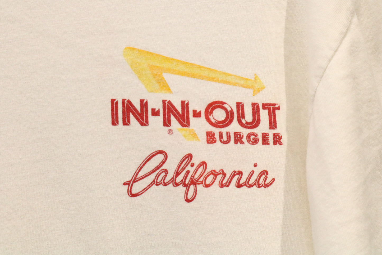 In-N-Out-Burger T-Shirt | Vintage California graphic T-Shirt | Back print restaurant tee