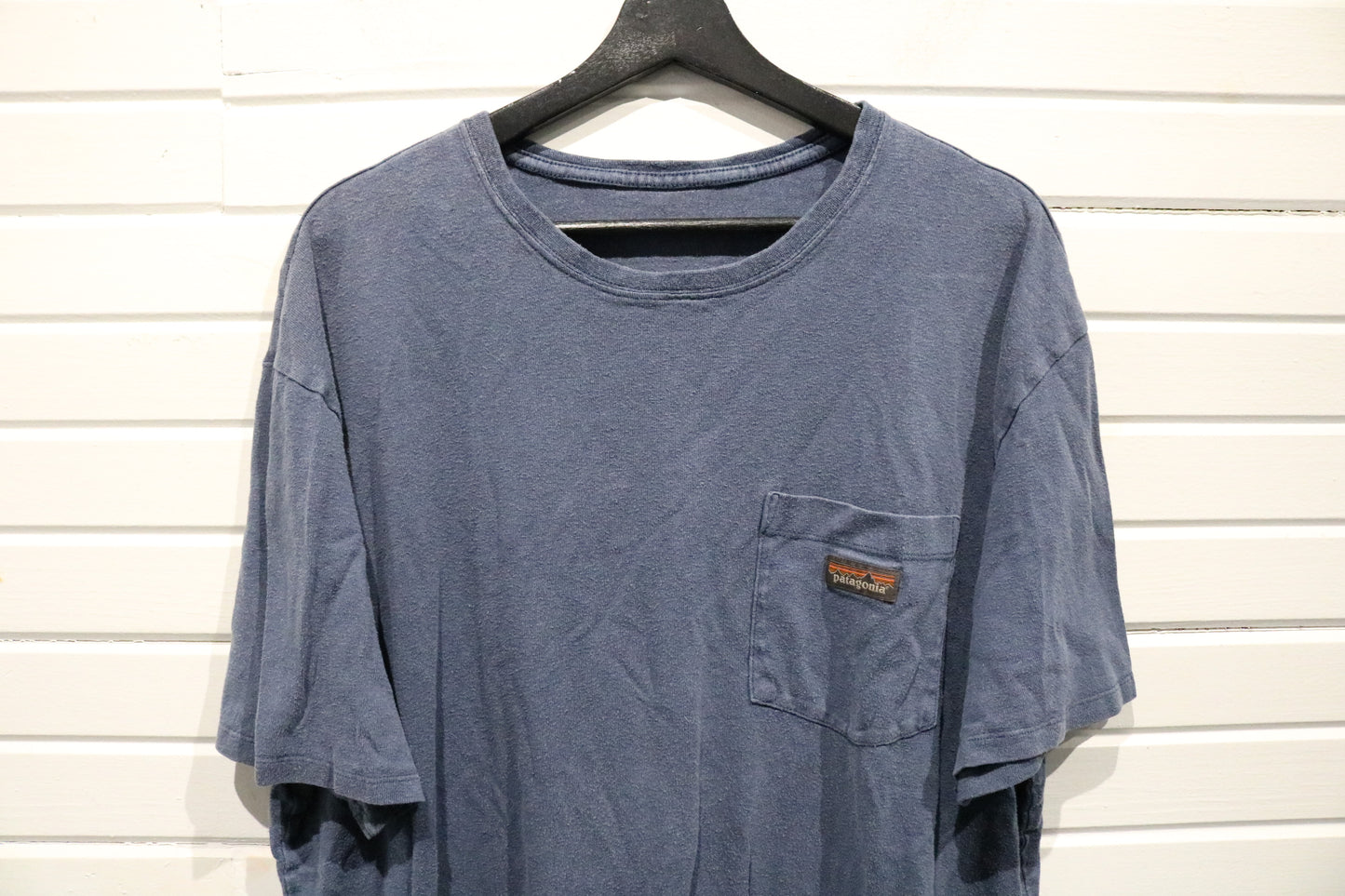 Patagonia T-Shirt | Vintage 2000s Pocket Logo T-Shirt | Casual Outdoor Tee