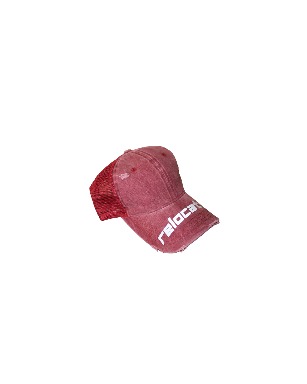 Relocation mesh back DAD hat / reflective