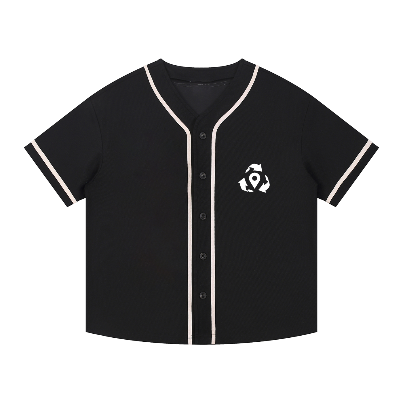 Relocation Piped Button-Up Jersey