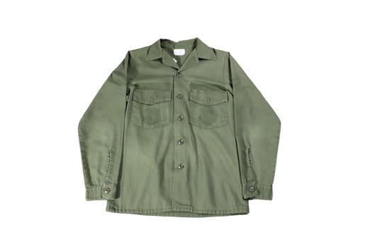 U-S Air-Force Jacket / Button Up Pilot Coat / Military Green / Special Purpose Surplus