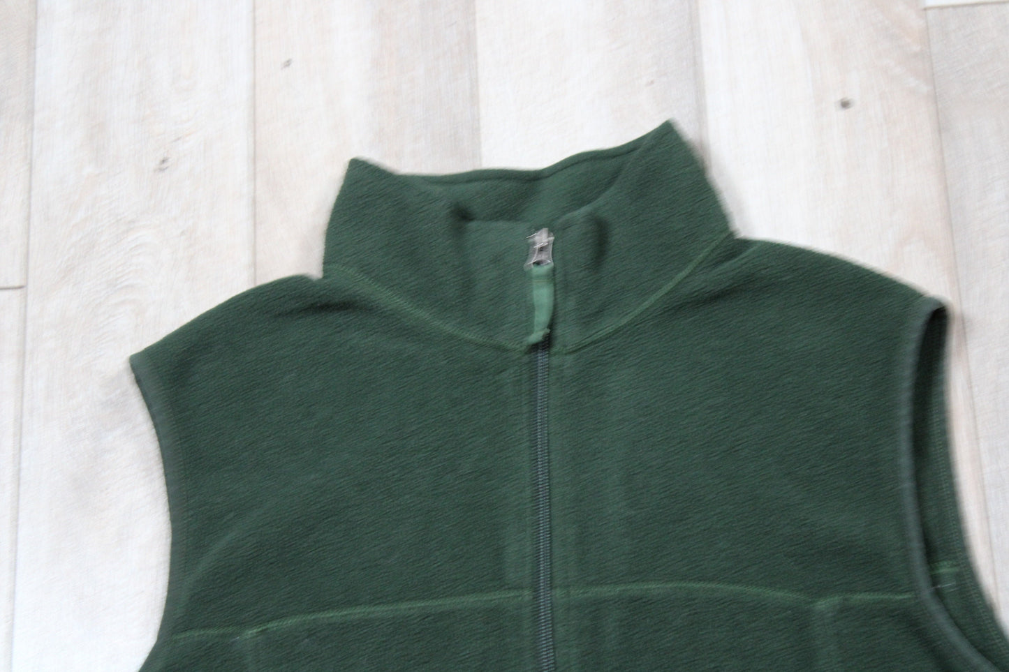 Fleece Jacket / 90s Vintage L.L. Bean Henley Coat / Bomber Top / Hip Hop Clothing / Streetwear