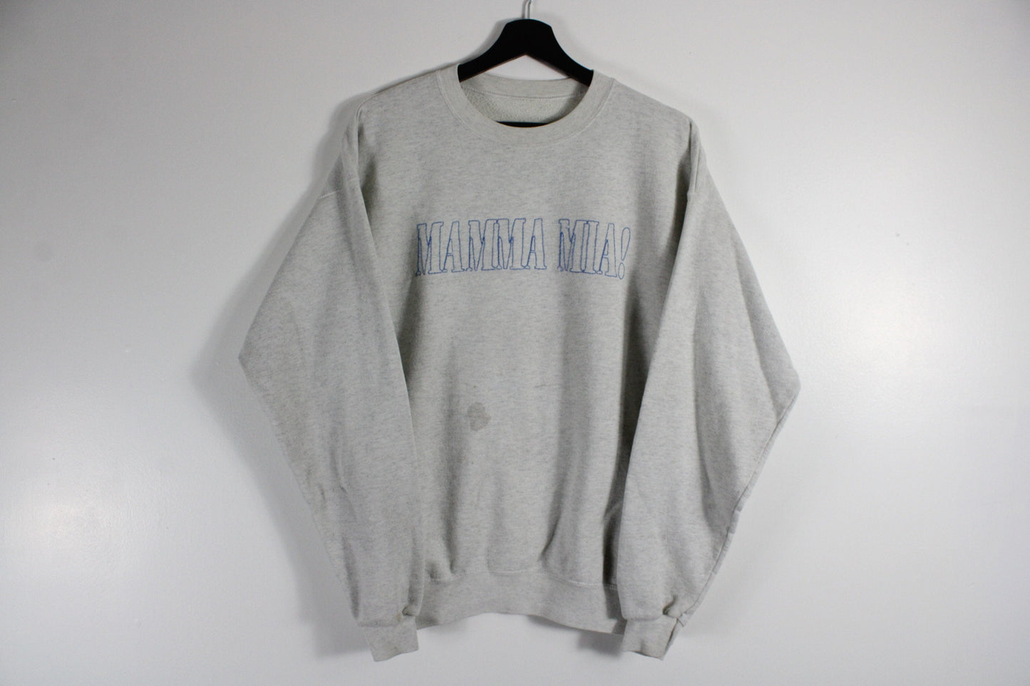 Mamma-Mia Sweater / Vintage Movie Promo Crewneck Sweatshirt / Embroidered Pullover / 90s Hip Hop Clothing / Streetwear