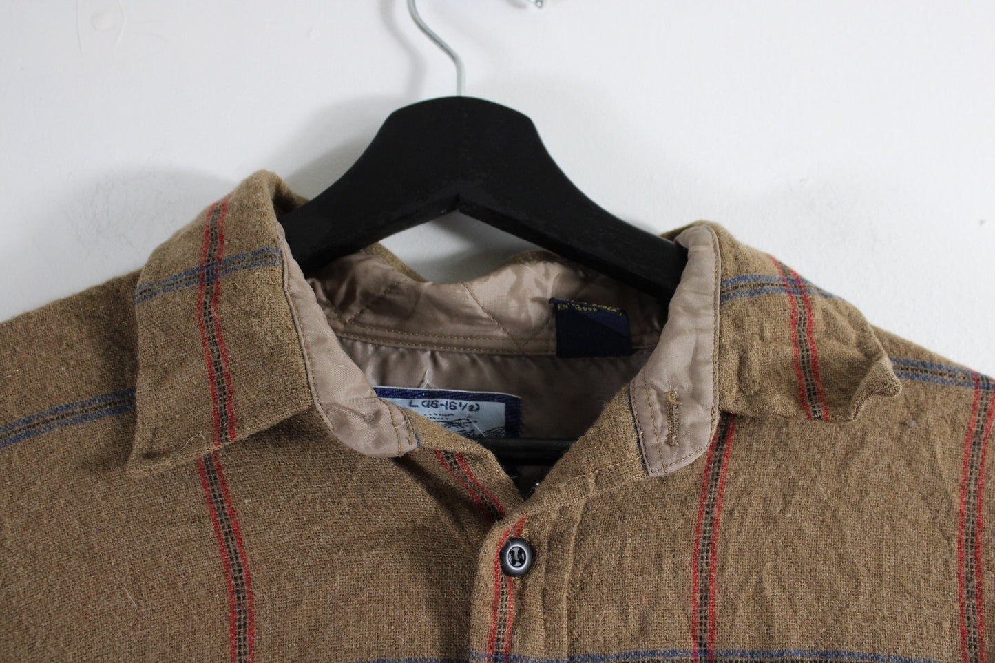 Fieldmaster Dress Shirt / Abstract Plaid Button Up Dinner Jacket / Western Wear / Cowboy Clothing