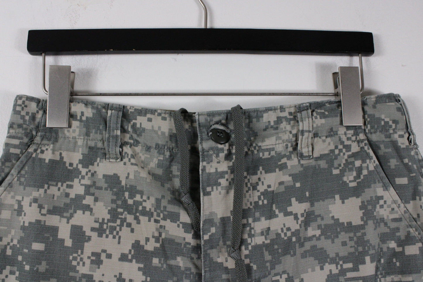 Vintage Digital-Camo Shorts / Forest Camouflage Combat Trouser / 90s Real Tree / 80s Hunting Clothing