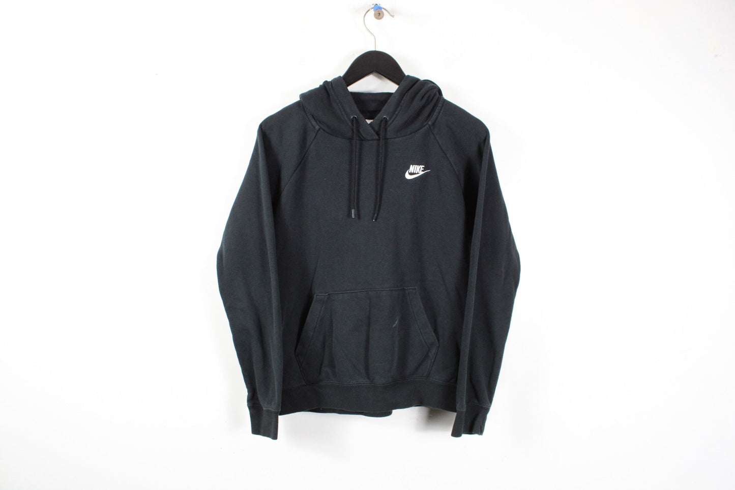 Nike Hoodie-Sweater / Vintage Athletic Swoosh Logo Hoody Sweatshirt / Pullover / 90s Hip Hop Clothing / Streetwear