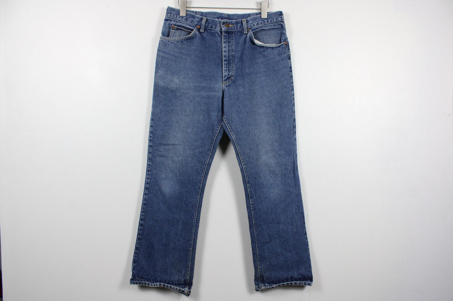 Lee Jeans / Vintage Denim Trouser / 2000's Y2K Streetwear Clothing / Dark Blue / Size 36