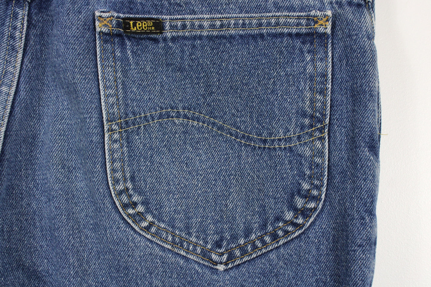 Lee Jeans / Vintage Denim Trouser / 2000's Y2K Streetwear Clothing / Dark Blue / Size 36