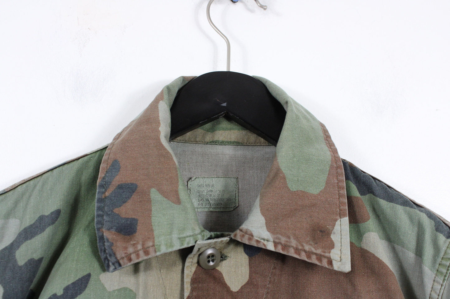 Military-Camo USMC-Jacket / Vintage 90s United States Marine Corps / American Marines / Camouflage Army Coat