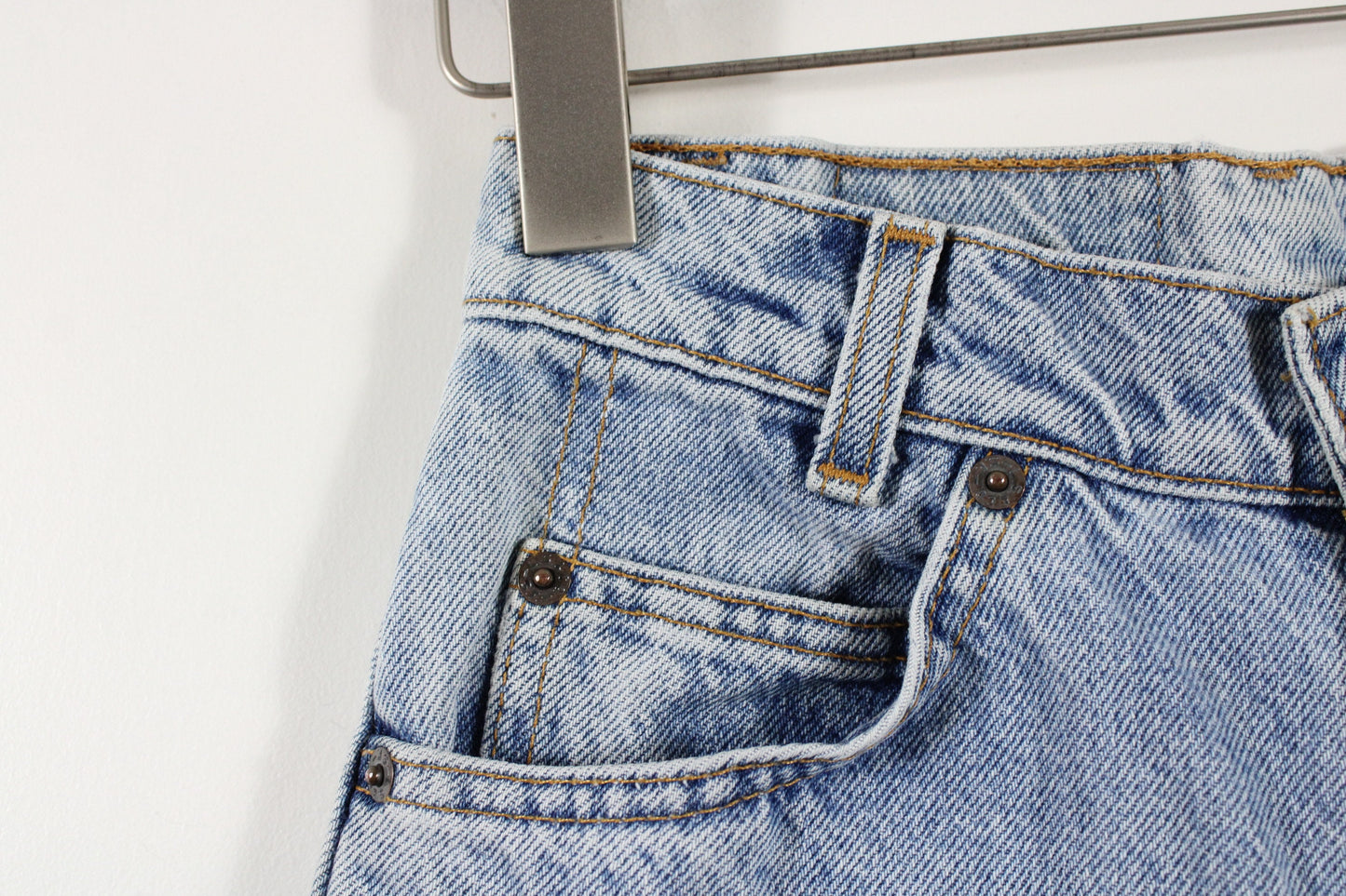 Levi's Jeans / Vintage Orange Tab Levis Denim Trouser / 90s / 80s Clothing / Western Cowboy