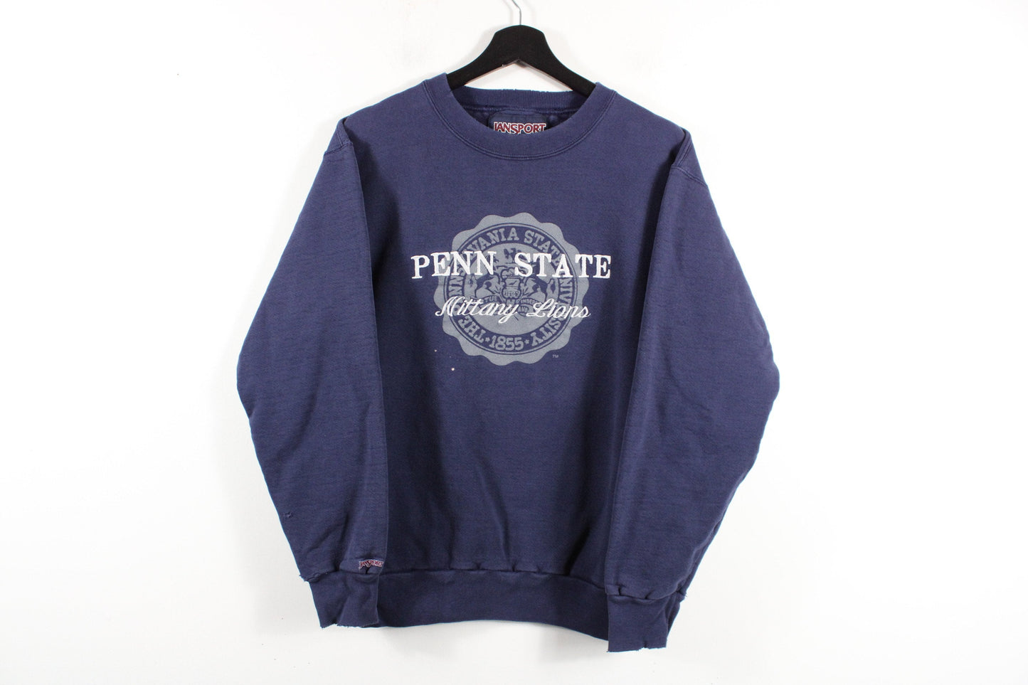 Vintage NCAA Sweater / Penn-State University Embroidered Jansport Hoodie Sweatshirt / Vintage 90s Rosebowl Champion Sports Team Graphic