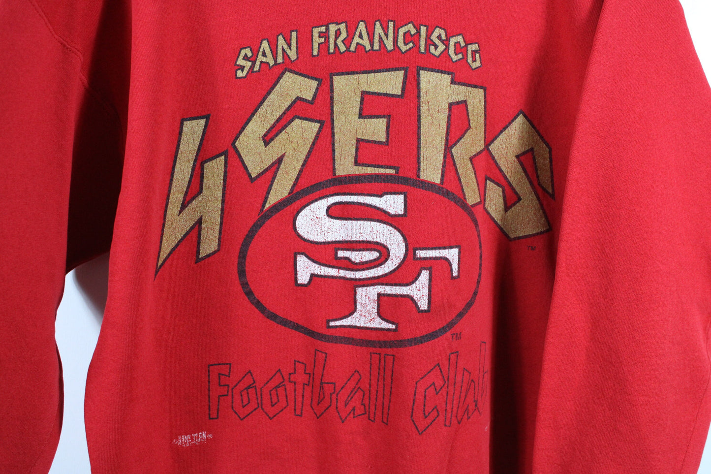 San-Francisco-49ers Sweatshirt / Vintage NFL Football Pullover Sweater / Logo 7 / 90s Sports Team Uniform