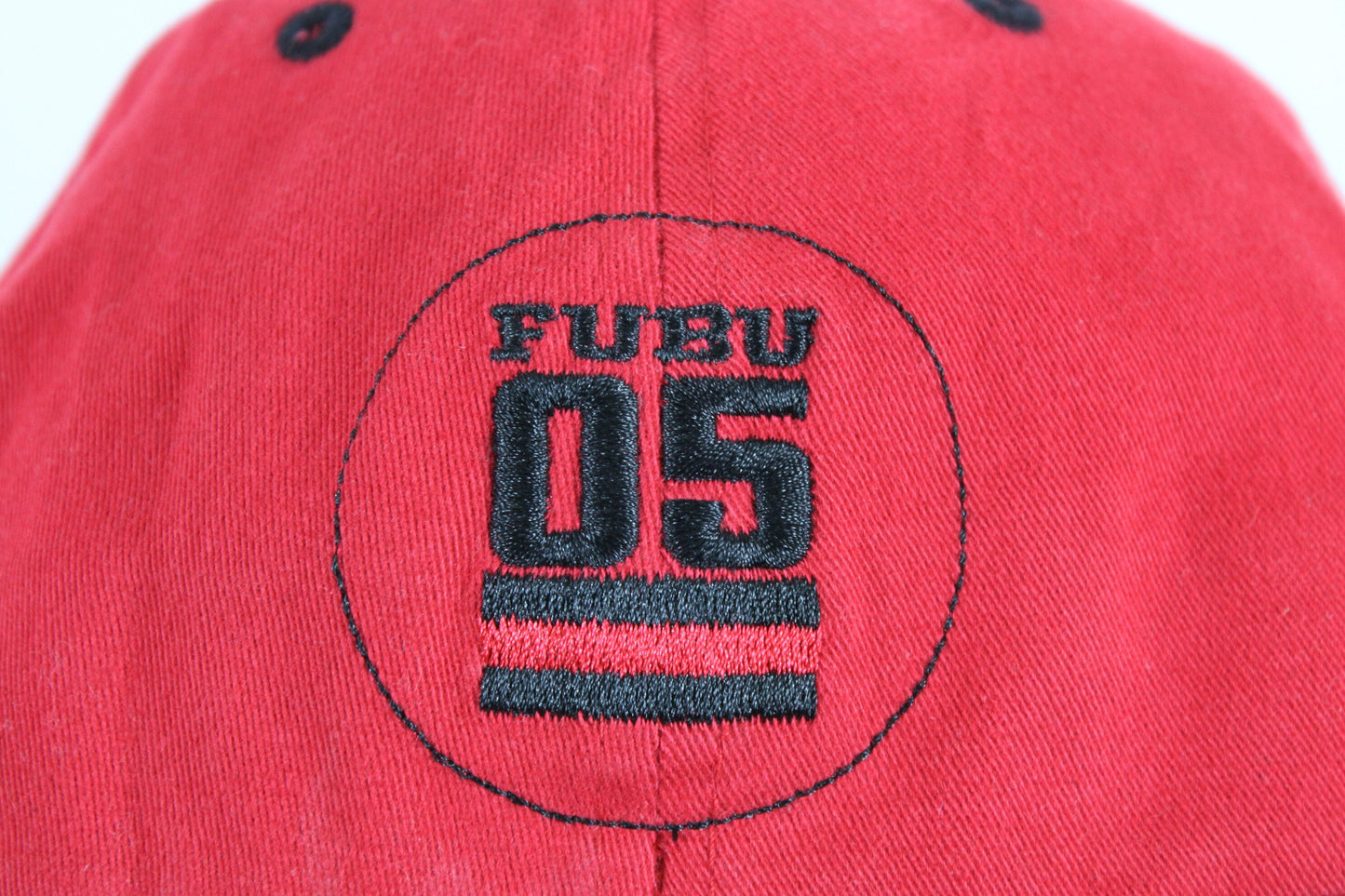 Fubu Flex-Fit Hat / Vintage Sports Script Cap / Y2K / 2000s Headwear / 90s Athletic Clothing