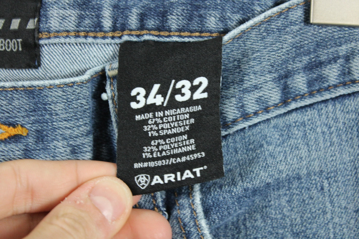 Carpenter Pants / Vintage Ariat Construction Workwear Studio Cargo Utility Trousers / 90s Streetwear Jeans