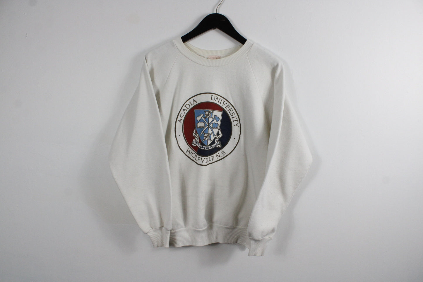 Acadia University Sweater / Vintage Champion Reverse-Weave Sweatshirt / 90s NCAA Rosebowl Sports Team Clothing