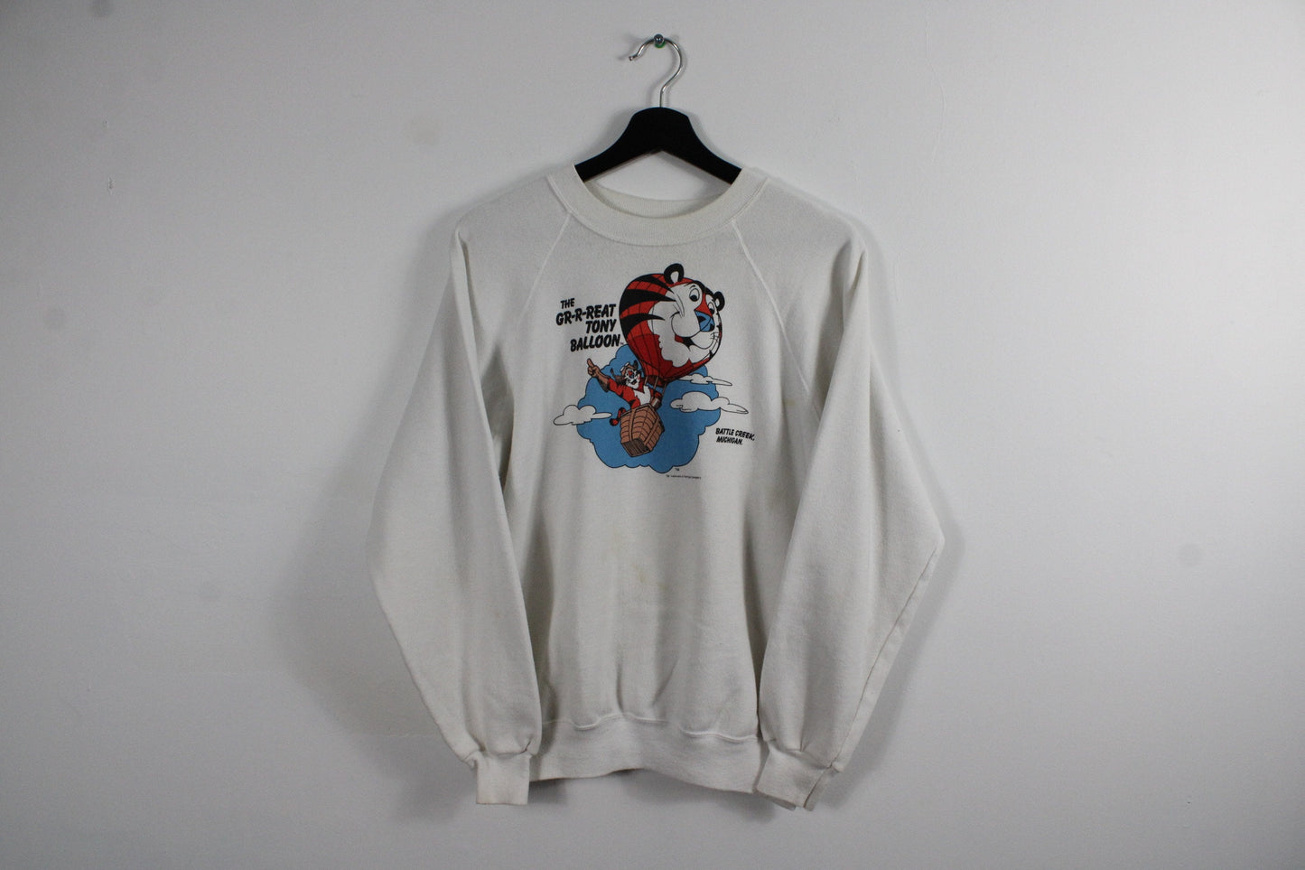 Kelloggs-Frosted-Flakes Sweater / Vintage Crewneck Sweatshirt / 80s-90s Clothing