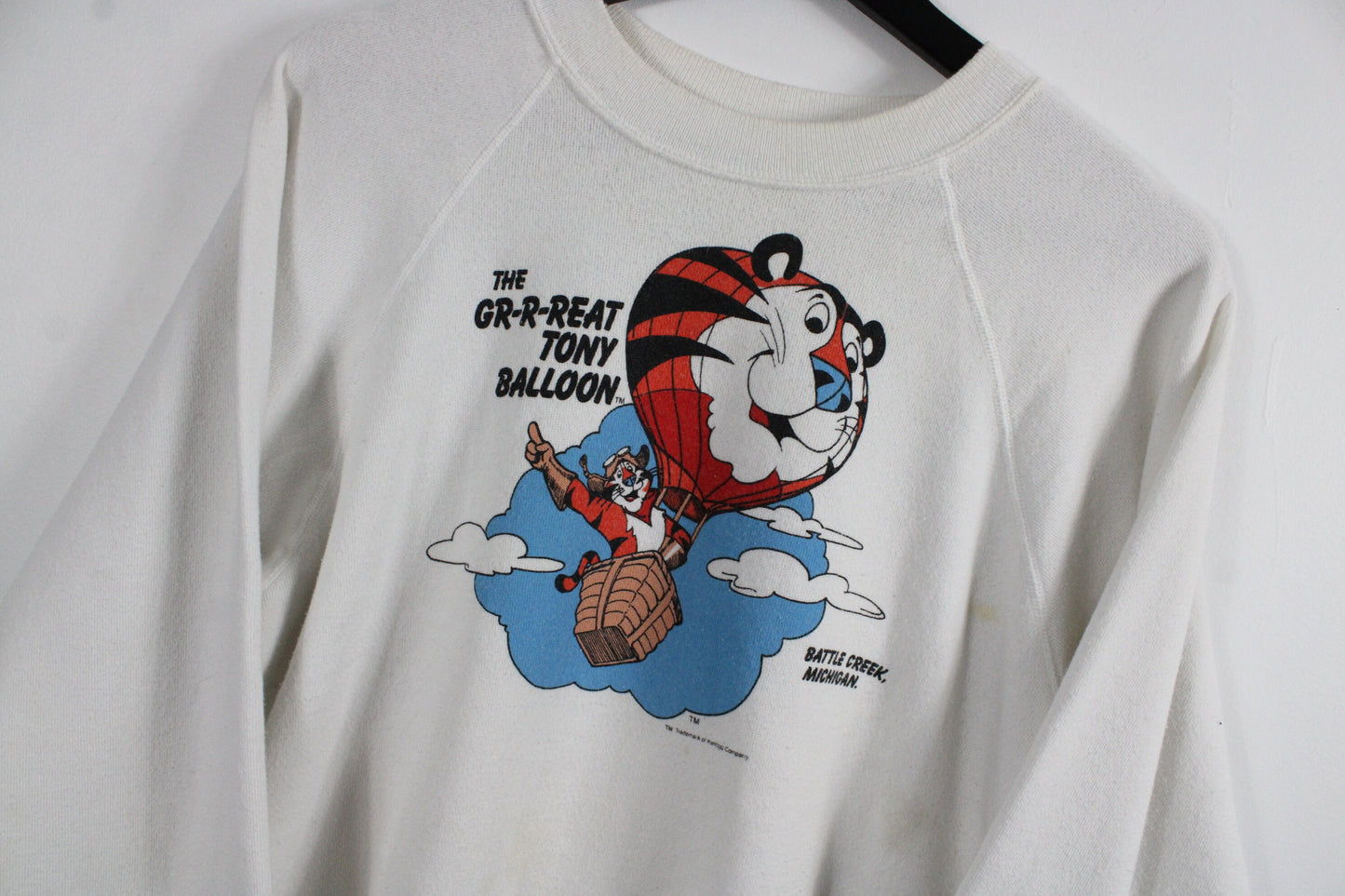 Kelloggs-Frosted-Flakes Sweater / Vintage Crewneck Sweatshirt / 80s-90s Clothing