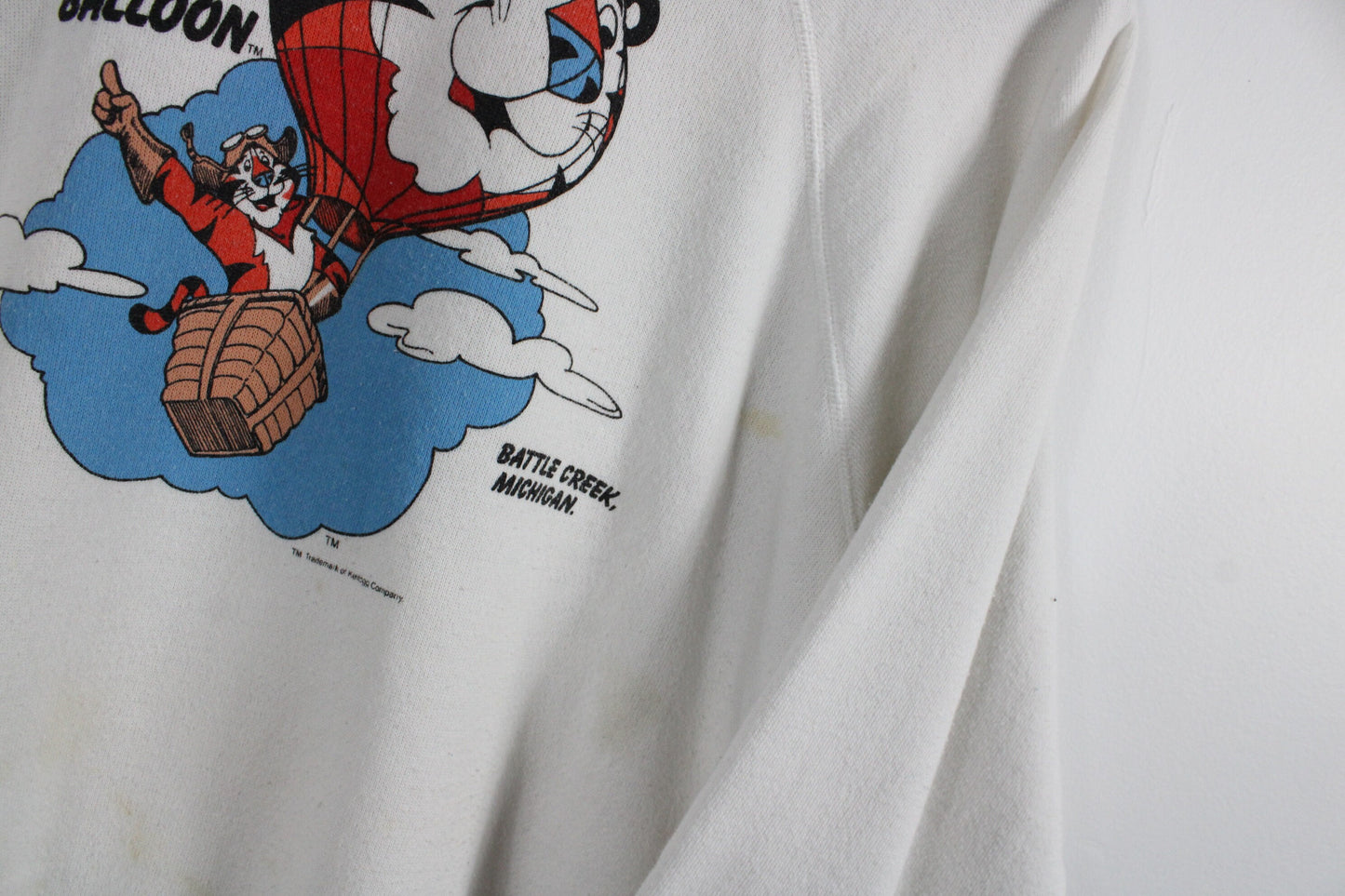 Kelloggs-Frosted-Flakes Sweater / Vintage Crewneck Sweatshirt / 80s-90s Clothing