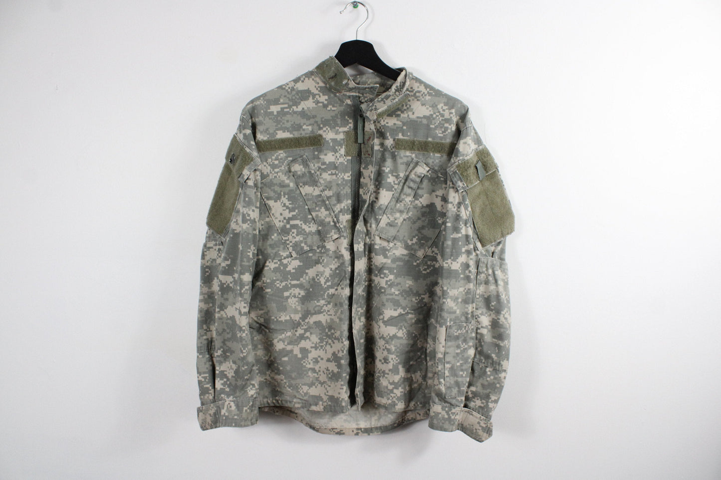 Digital Camo Jacket / U.S. Army Fatigue Camouflage Coat / Military Surplus / Vintage Special Purpose