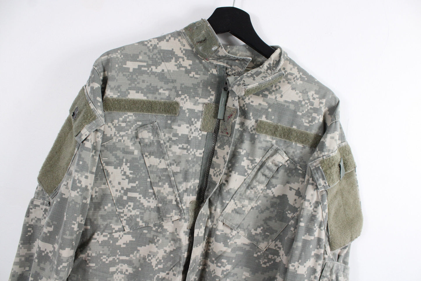 Digital Camo Jacket / U.S. Army Fatigue Camouflage Coat / Military Surplus / Vintage Special Purpose