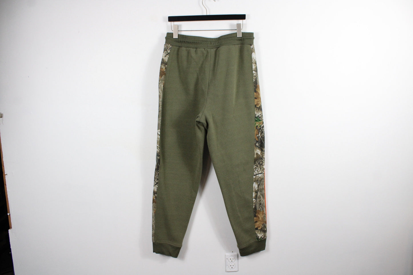 Vintage Camo Pants / Real-Tree Forest Camouflage Sweatpant Track Trousers / 90s Clothing