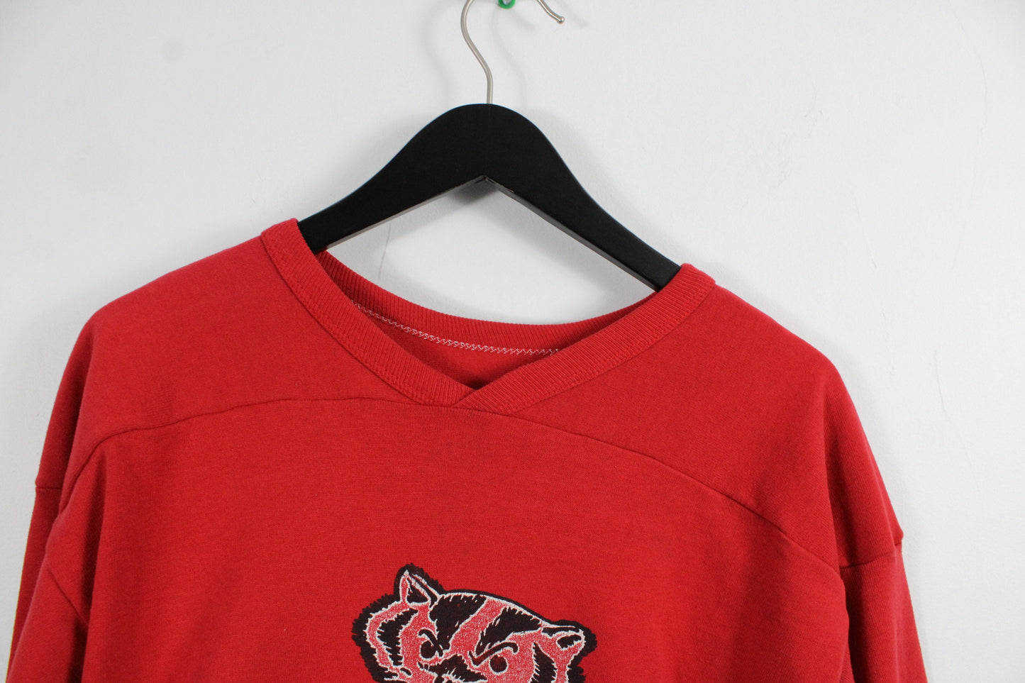 NCAA Jersey-Shirt / Vintage Wisconsin State University Badgers / 90s Sports Team Uniform / Streetwear