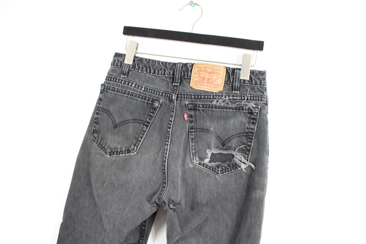 Levi's Jeans / Vintage Levis 550 Denim Trouser / 90s / 80s Clothing / Western Cowboy / 32x30