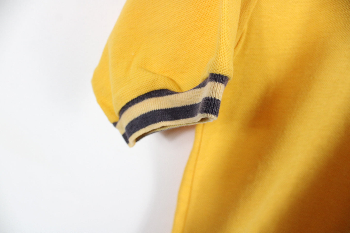 Polo Rugby Shirt / 70s Vintage Stripe Top / Hip Hop Clothing / Streetwear