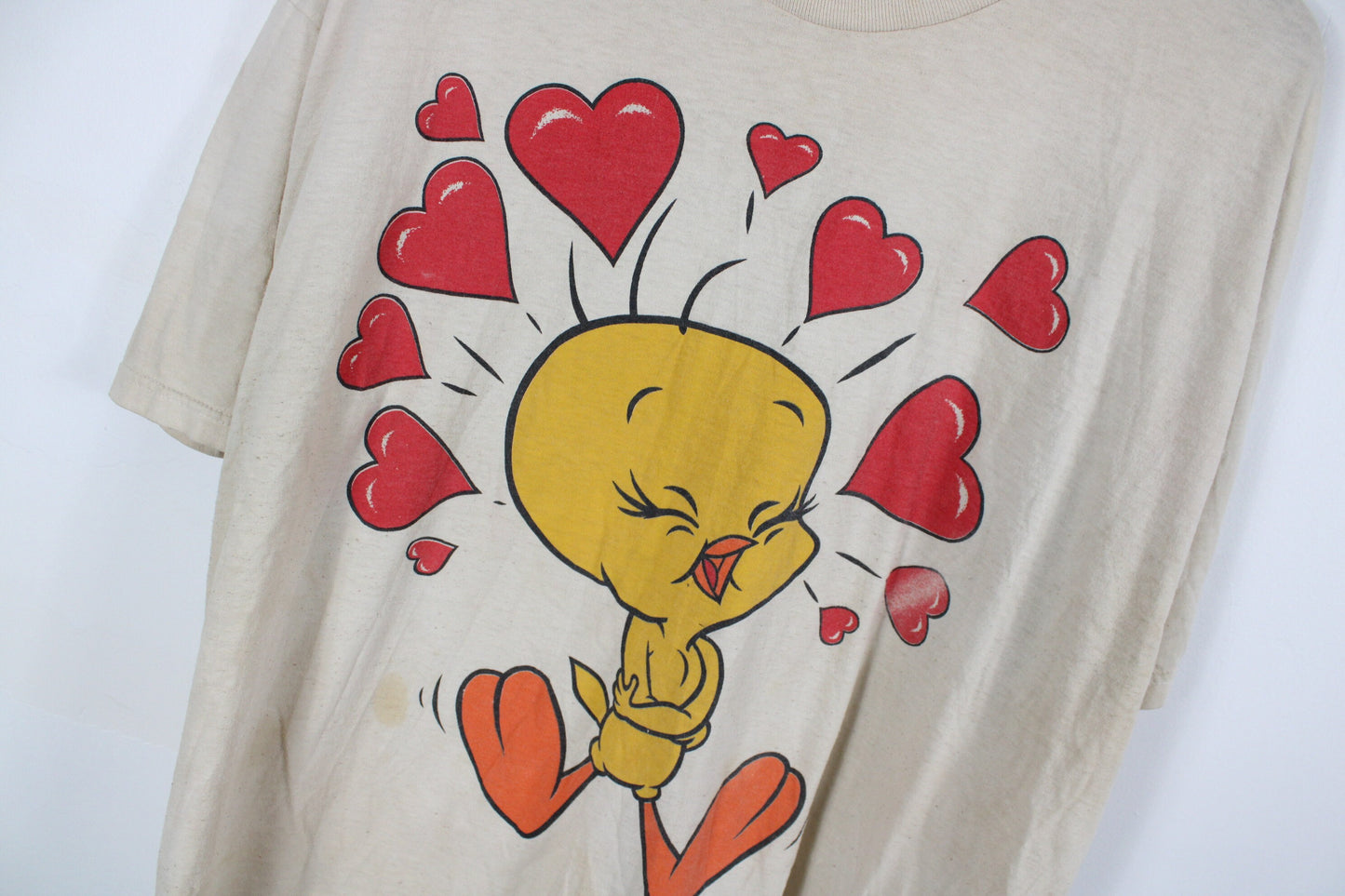 Tweety-Bird Shirt / Vintage Looney-Tunes T-Shirt / 90s / 2000s Y2k Cartoon Graphic Tee
