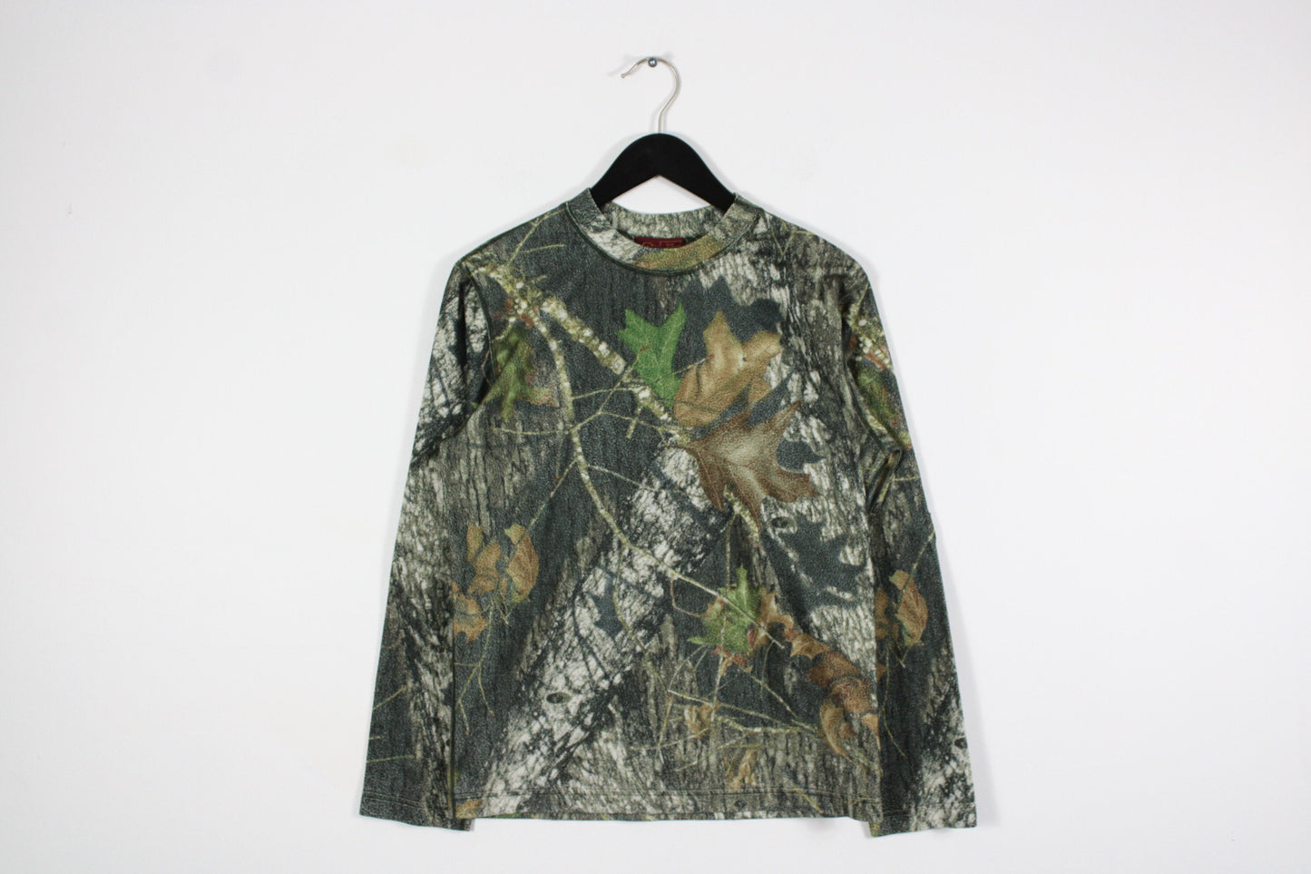 Realtree Hoodie / Vintage 90s Camouflage Hunting CrewNeck Sweater / Hunter Hooded Sweatshirt Clothing