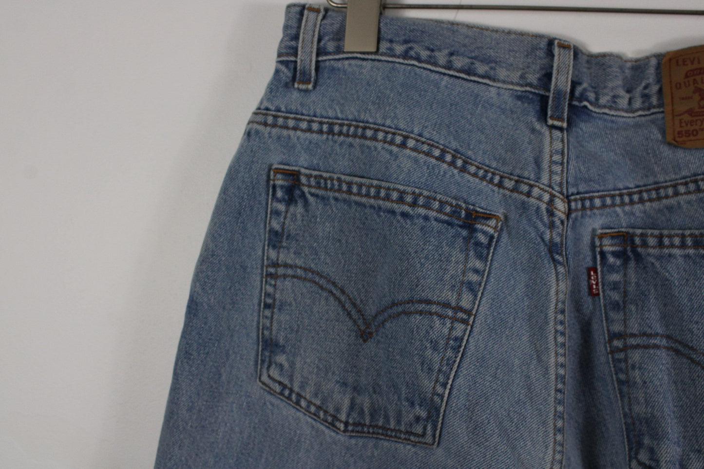 Levi's Jeans / Vintage Levis 550 Denim Trouser / 90s / 80s Clothing / Western Cowboy / Size 12