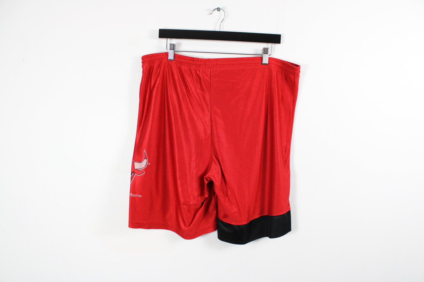 Champion Basketball Shorts / Chicago-Bulls NBA Trunks / 90s Vintage Athletic Hip Hop Clothing / Streetwear